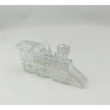 KARÁCSONYFADÍSZ VONAT 6X12CM PVC