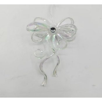 KARÁCSONYFADÍSZ MASNI 15X10CM PVC