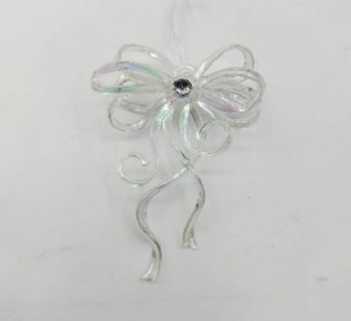 KARÁCSONYFADÍSZ MASNI 15X10CM PVC