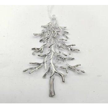 KARÁCSONYFADÍSZ FENYŐFA 15,5X9,5CM