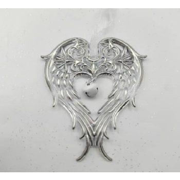 KARÁCSONYFADÍSZ ANGYALSZÁRNY 12X9,5CM PVC