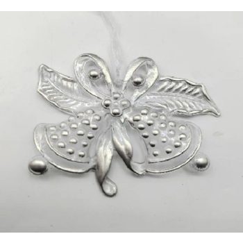 KARÁCSONYFADÍSZ HARANG 9,5X13CM PVC