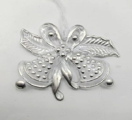 KARÁCSONYFADÍSZ HARANG 9,5X13CM PVC