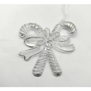 KARÁCSONYFADÍSZ NYALÓKA 11X10,5CM PVC