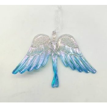 KARÁCSONYFADÍSZ ANGYALSZÁRNY 11,5X14CM PVC