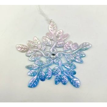 KARÁCSONYFADÍSZ 11CM PVC