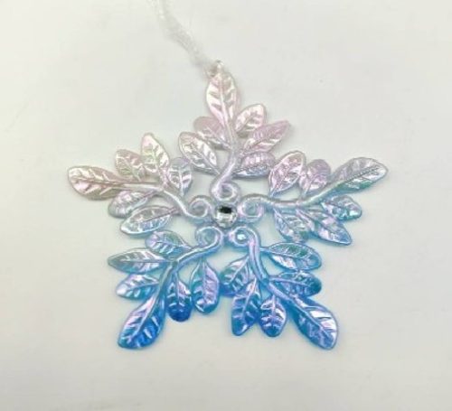 KARÁCSONYFADÍSZ 11CM PVC