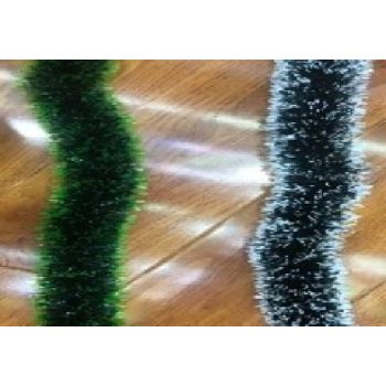 KARÁCSONYI GIRLAND FEHÉR 9CM