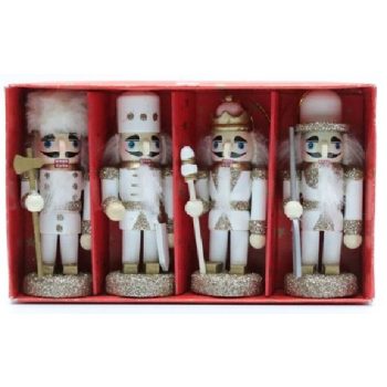 DIÓTÖRŐ ARANYOZOTT 10CM 4DB