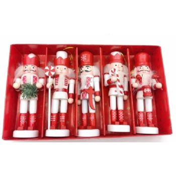 DIÓTÖRŐ PIROS 12,5CM 5DB