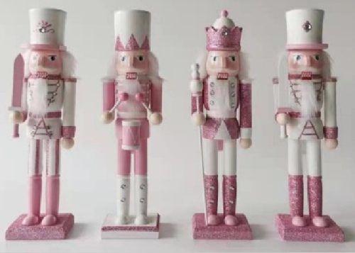 DIÓTÖRŐ RÓZSASZÍN 20CM 4F.