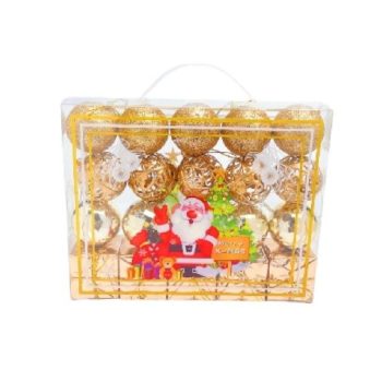 KARÁCSONYFA GÖMB 5CM 20PCS