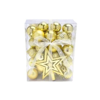 KARÁCSONYFA GÖMB 3CM 32PCS