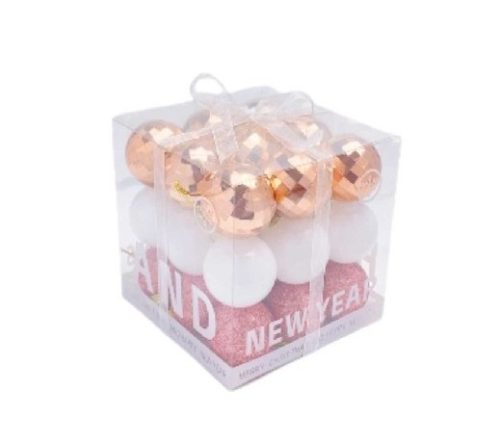 KARÁCSONYFA GÖMB 4CM 27PCS