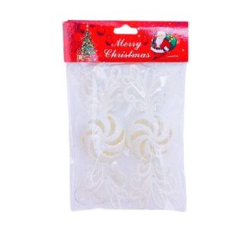 KARÁCSONYI DEKORÁCIÓ 16X5,5CM 2PCS