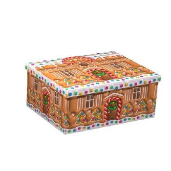   KARÁCSONYI AJÁNDÉKDOBOZ SZETT 10 RÉSZES 19X13X7,5 - 37,5X29X16CM