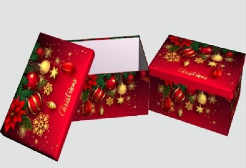 KARÁCSONYI AJÁNDÉKDOBOZ SZETT 10 RÉSZES 19X13X7,5 - 37,5X29X16CM