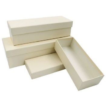   DÍSZDOBOZ SZETT 3R. NAGY:26,8X10,8X7,5CM PAPÍR, PASZTELL SÁRGA