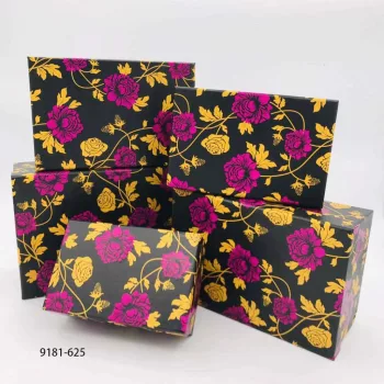 DÍSZDOBOZ 5DB-OS NAGY: 26X17X10CM
