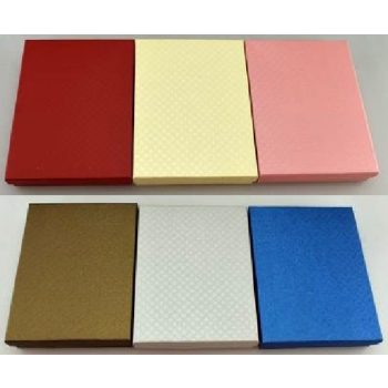 ÉKSZERDOBOZ 12X16CM 6DB-OS TÖBB FÉLE SZÍN