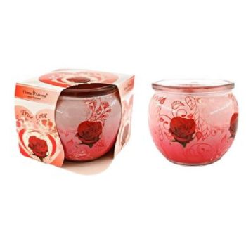 ILLAT GYERTYA 7X7CM "TRUE LOVE"