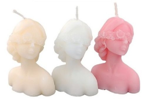 GYERTYA NŐ ILLATOSÍTOTT 10X7 3F.