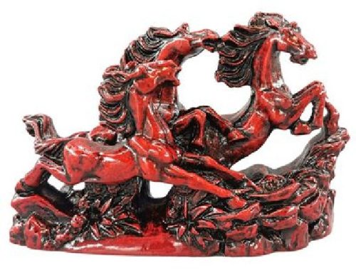 LÓ 14X5X10CM FENG-SHUI, FEHÉR