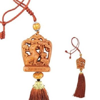 FÜGGŐ DÍSZ FENG-SHUI KUTYA