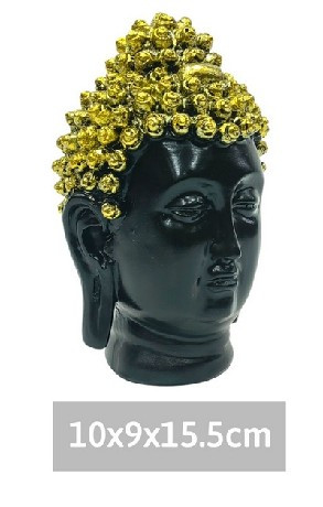 BUDDHA FEJ 10X9X15,5CM
