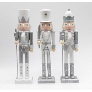 DIÓTÖRŐ 24CM 3F. EZÜST