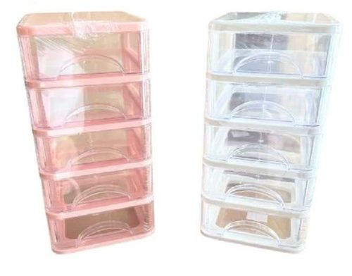 IRATTARTÓ DOBOZ MŰA. 5 SZINTES 18,5X14X29CM