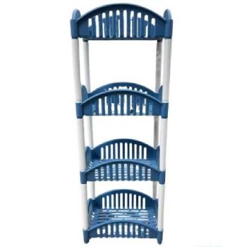 FÜRDŐSZOBAI POLC MŰA. 4 SZINTES 40X26,5X91CM