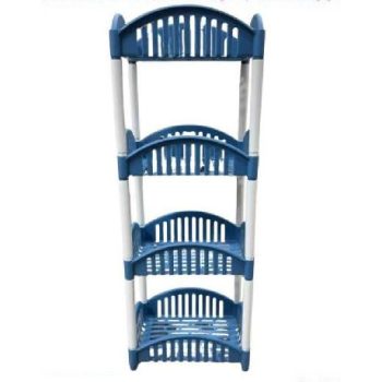 FÜRDŐSZOBAI POLC MŰA. 4 SZINTES 31,5X22X89CM