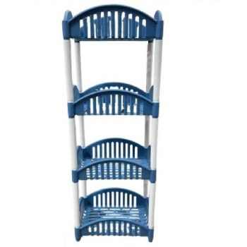 FÜRDŐSZOBAI POLC MŰA. 4 SZINTES 36X26X99CM