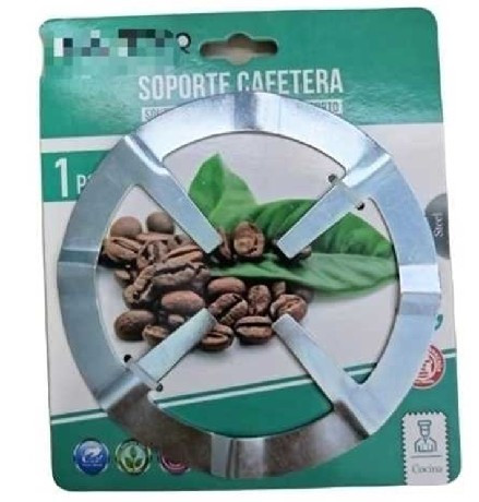 GÁZTŰZHELY ALÁTÉT EZÜST 13,5CM