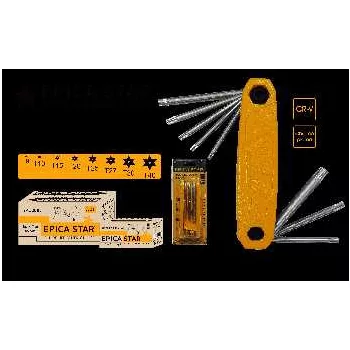TORX KULCSKÉSZLET ÖSSZECSUKHATÓS
