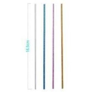 GYERTYA OSZLOPOS 16DB 16,5CM SZÍNES