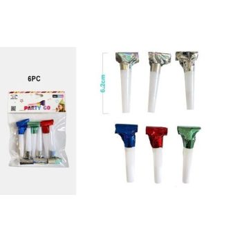 TROMBITA ANYÓSNYELV 6DB 6,2CM SZÍNES