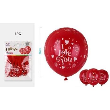 LUFI "I LOVE YOU" FELÍRAT 6DB 30CM