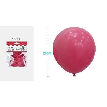 LUFI BORDÓ 10DB 25CM