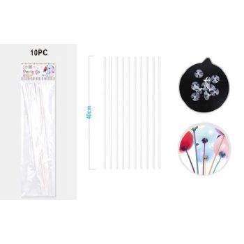 LUFITARTÓ RÚD FEHÉR 10DB 40CM