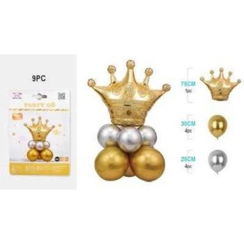 LUFI KORONA ÉS GOLYÓ 4DB/25CM 4DB/30CM 1DB/75CM