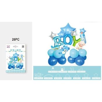 LUFI SZETT 26DB-OS "BOY" FELIRAT KÉK