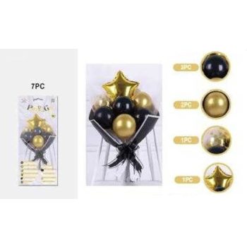 LUFI CSOKOR ARANY ÉS FEKETE SZÍNBEN 7DB