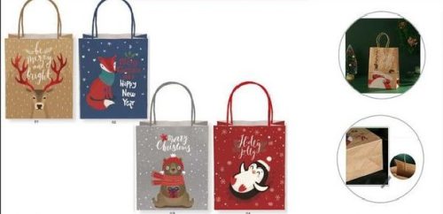 KARÁCSONYI AJÁNDÉKTÁSKA 26X32X12,5CM