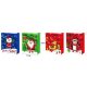 KARÁCSONYI AJÁNDÉKTÁSKA 31X40X12CM 3D