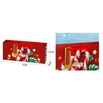 KARÁCSONYI BOROSTASAK "PÁLCIKA" 37X10X15,5CM