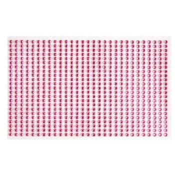 STRASSZKŐ ÖNTAPADÓS RÓZSASZÍN ÁTM:3MM