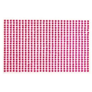 STRASSZKŐ ÖNTAPADÓS RÓZSASZÍN ÁTM:3MM