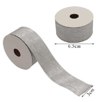 SZALAG EZÜST CSILLOGÓS 3CMX5M